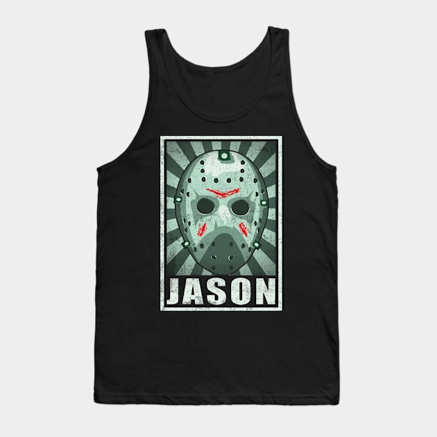 HORROR SERIES MR JASON Tank Top by TEEWEB